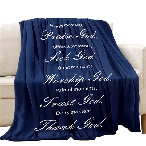 christian oblique throw blanket